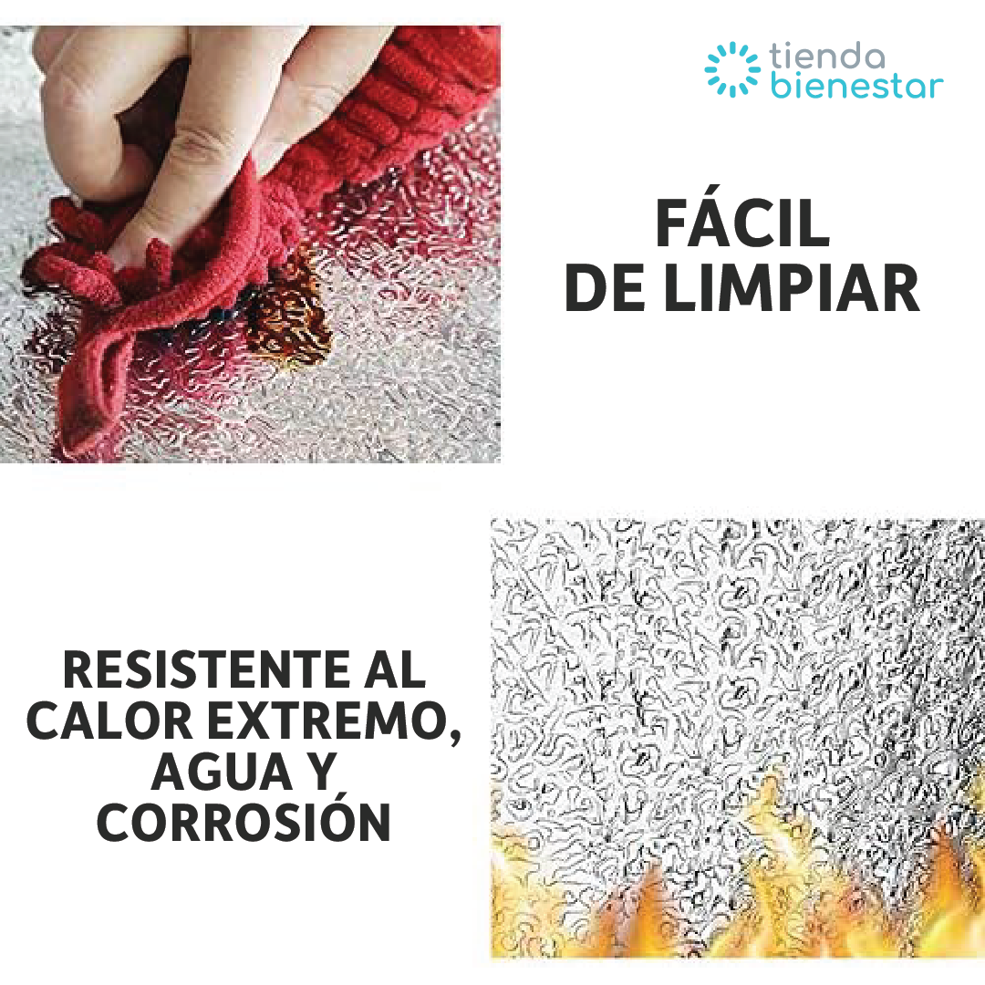 Papel Aluminio Adhesivo Multisuperficie <br> Rollo de 3 metros largo x 61 cms de ancho