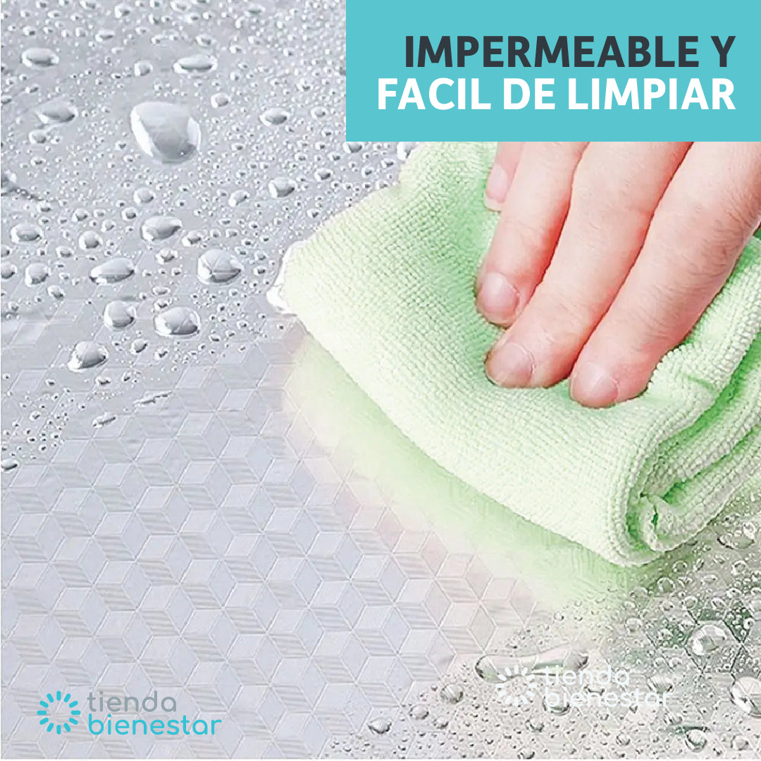 Papel Aluminio Adhesivo Multisuperficie <br> Rollo de 3 metros largo x 61 cms de ancho