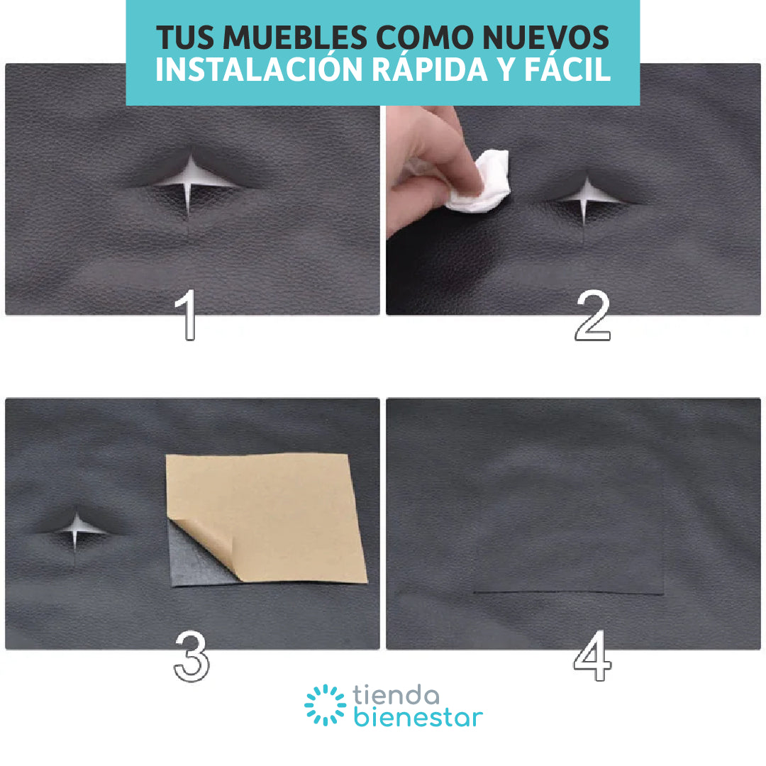 Parche Reparador de Cuero - Rollo de 50x137 cms