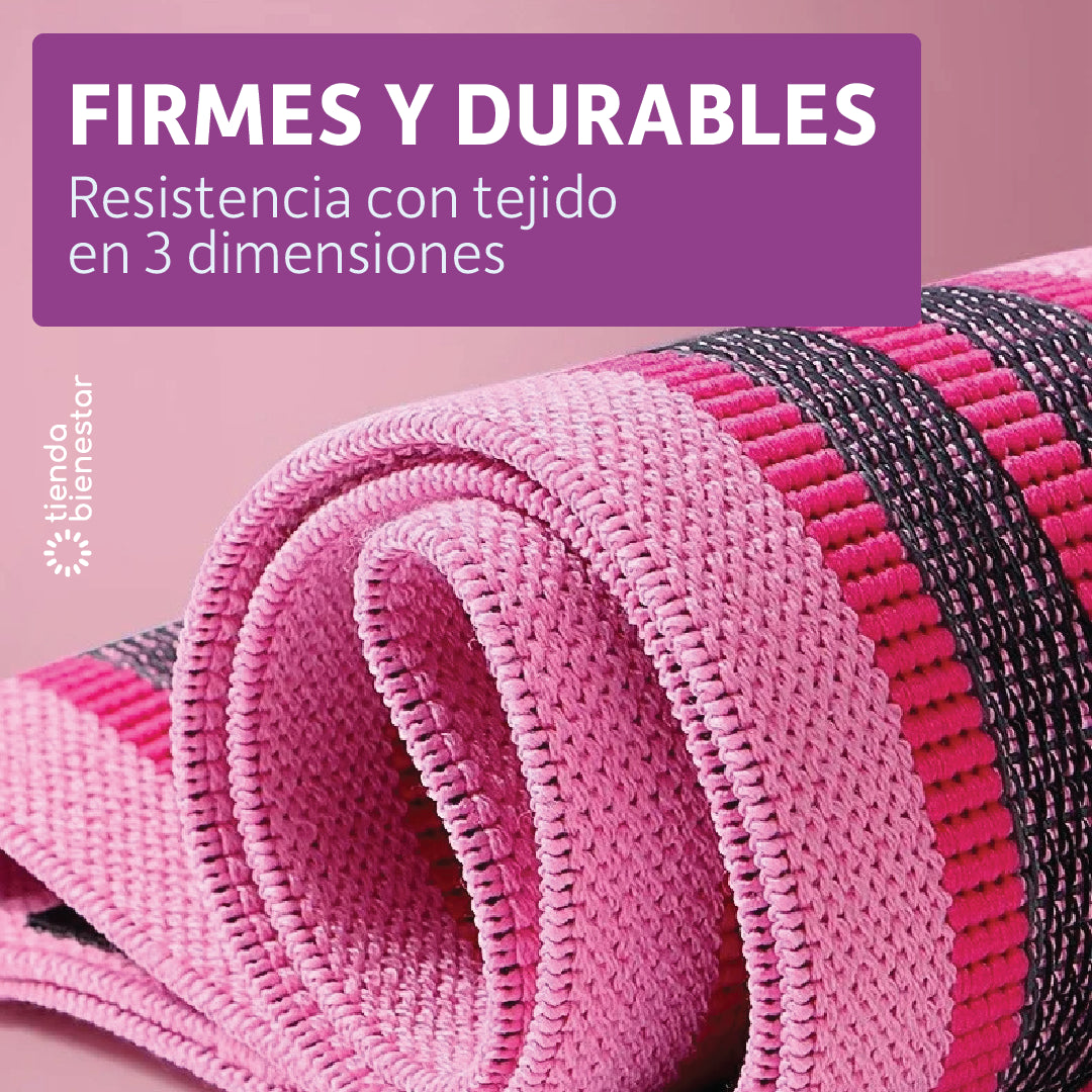 Set x 3 Bandas Elásticas Pilates
