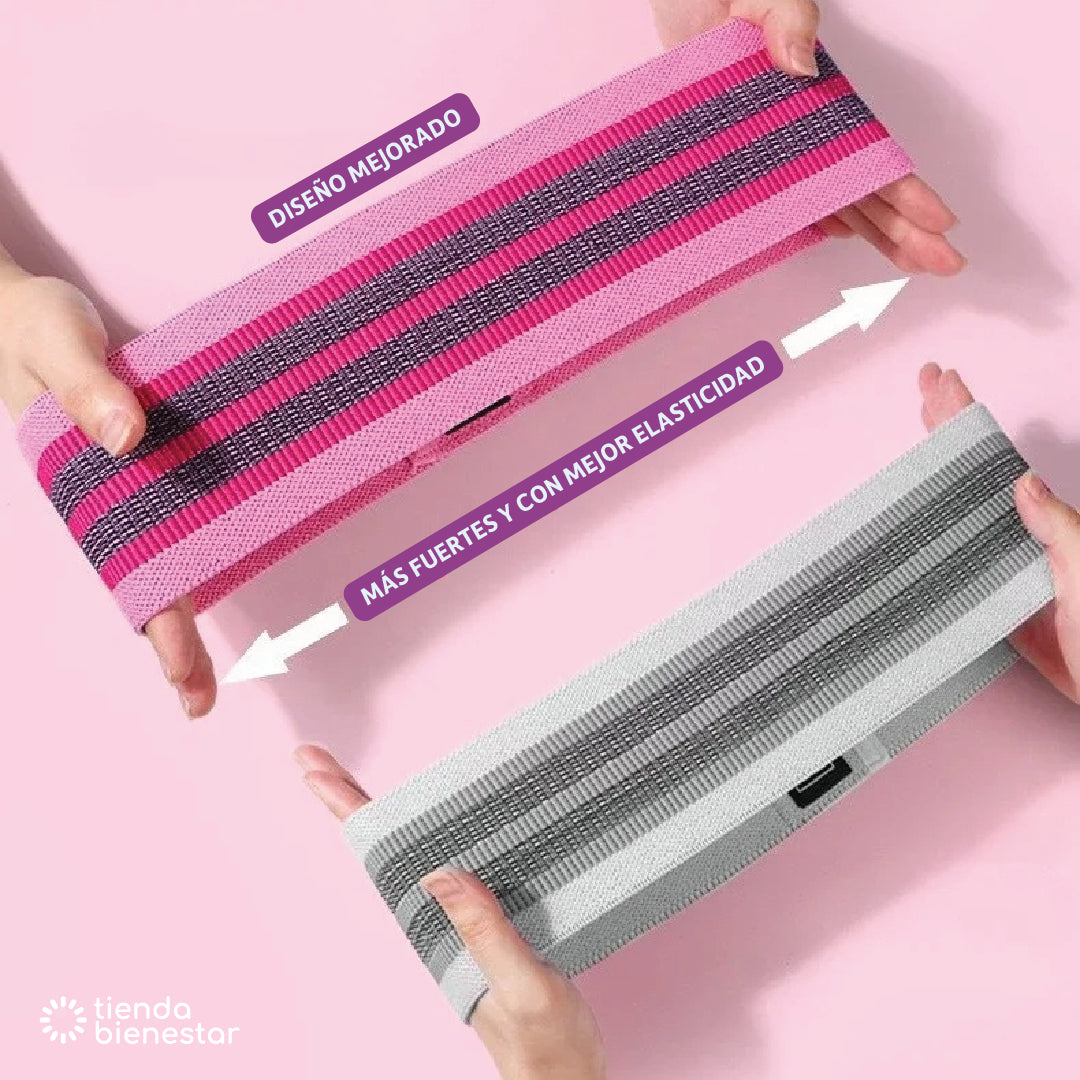 Set x 3 Bandas Elásticas Pilates