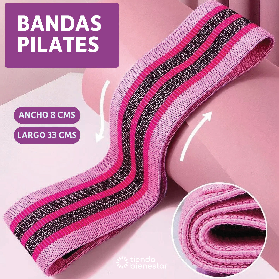 Set x 3 Bandas Elásticas Pilates