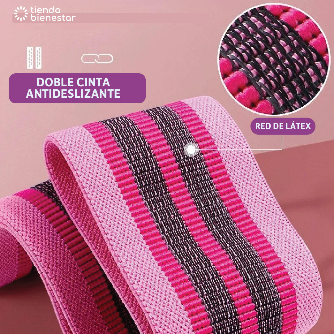 Set x 3 Bandas Elásticas Pilates