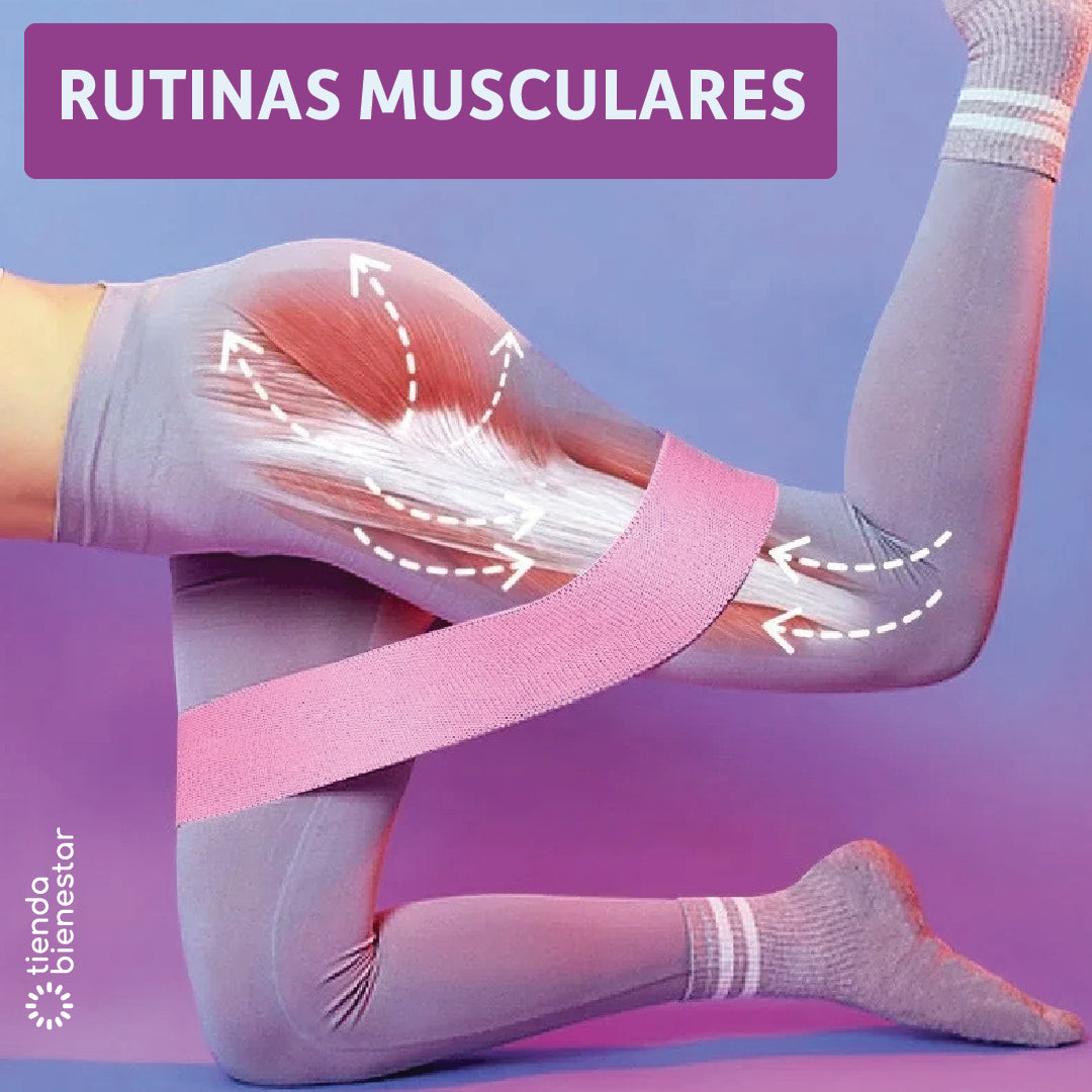 Set x 3 Bandas Elásticas Pilates