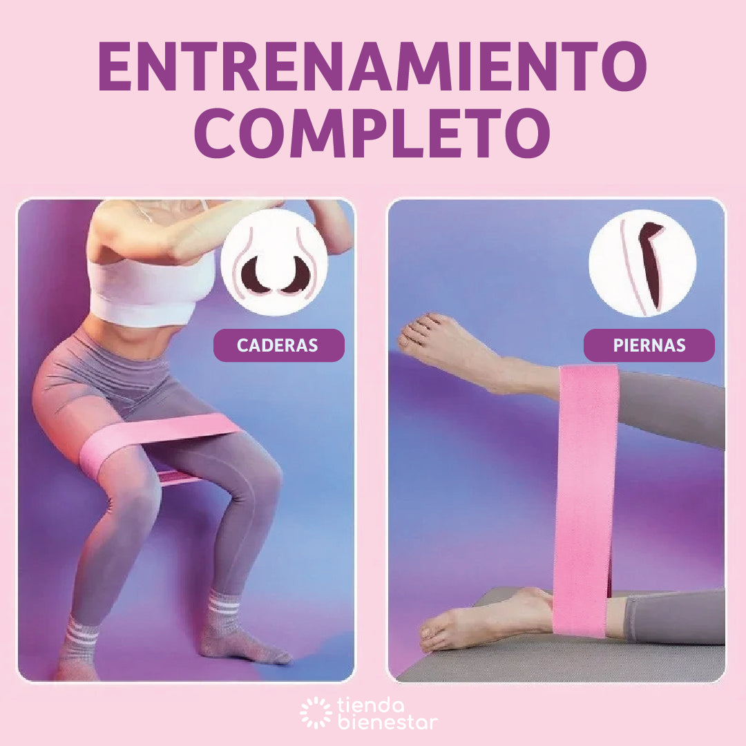 Set x 3 Bandas Elásticas Pilates