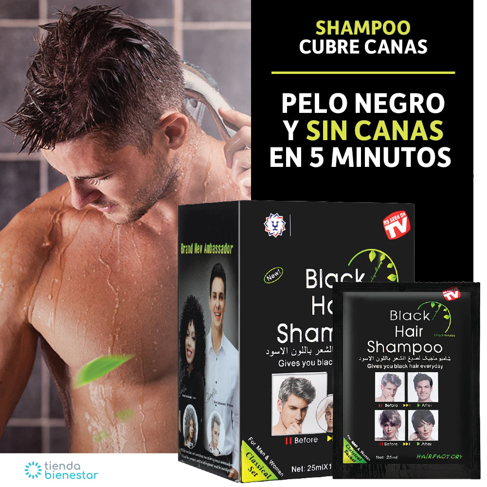 Shampoo Cubre Canas <br> Paga 5 - Lleva 10 sobres
