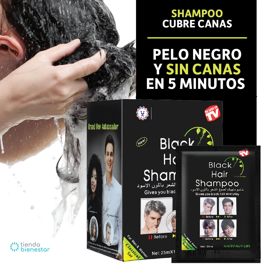 Shampoo Cubre Canas <br> Paga 5 - Lleva 10 sobres