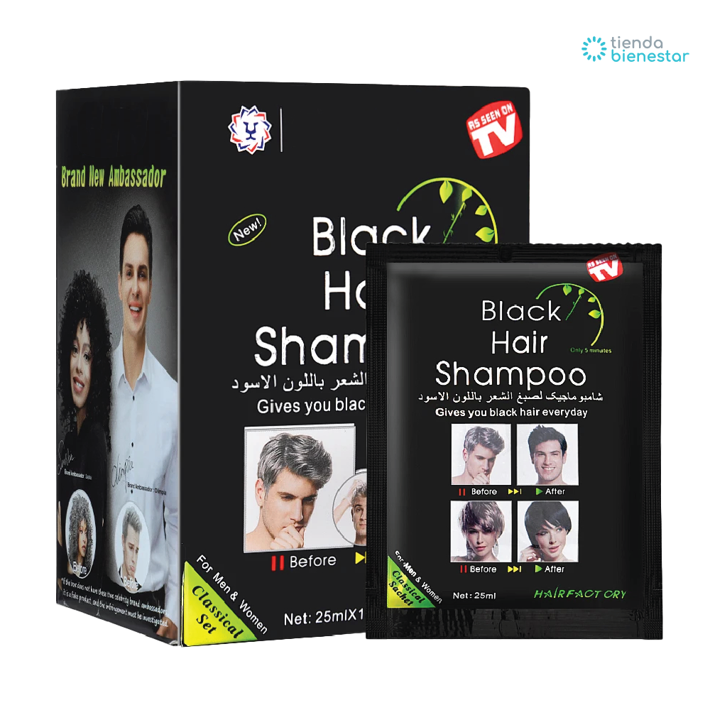 Shampoo Cubre Canas <br> Paga 5 - Lleva 10 sobres
